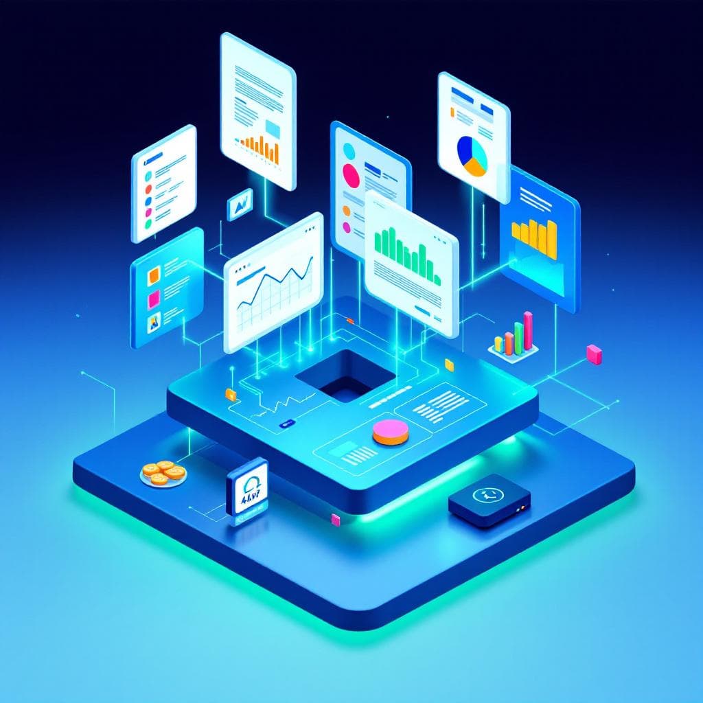 Team collaboration scene