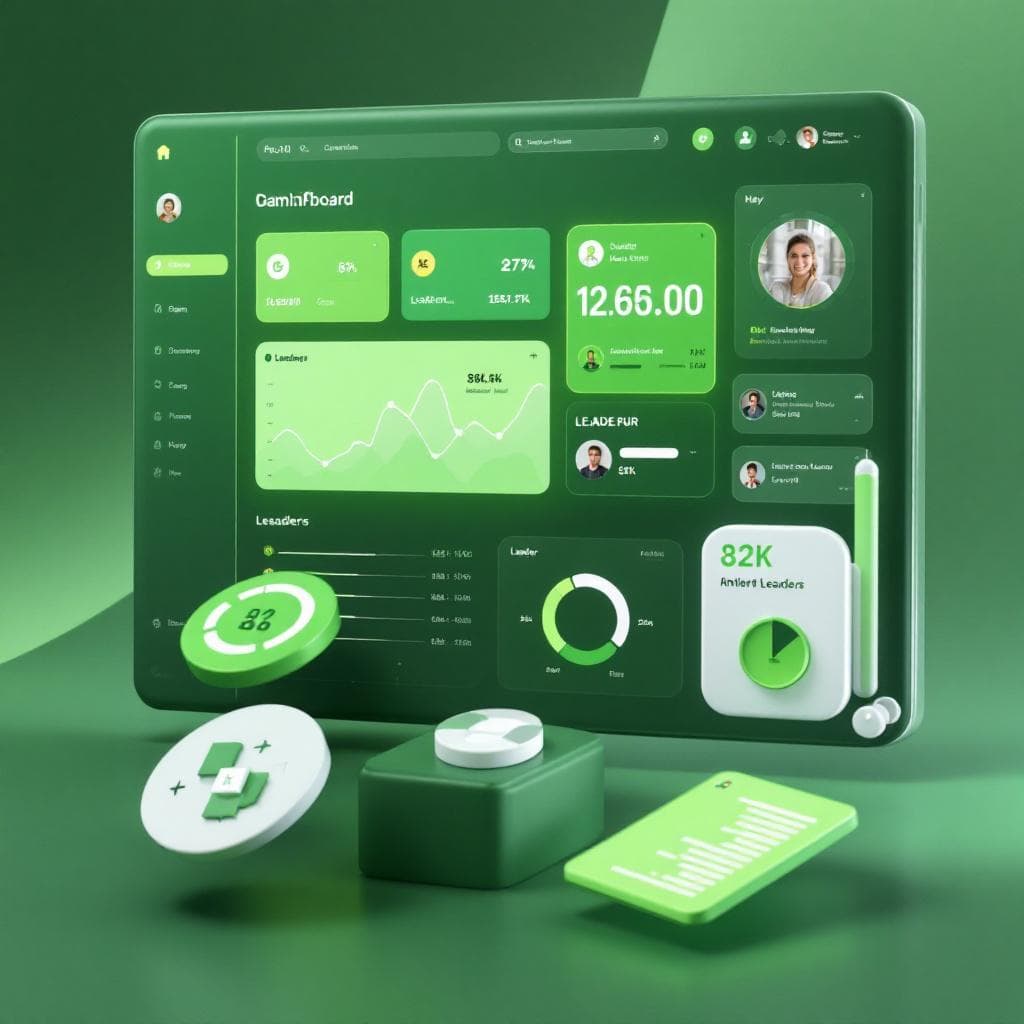 AdoptAI gamification dashboard