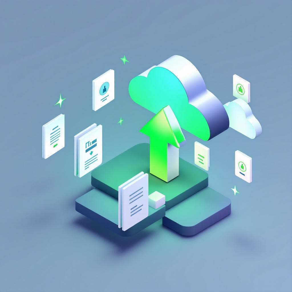 Upload documents to cloud